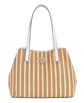 GUESS Vikky II Large 2 in 1 Tote, Natural Multi